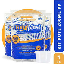 Kit Pote 200ml Red C/ Tp Pct 24UN Kp200